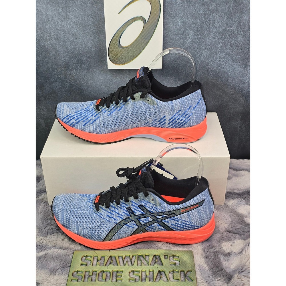 NWT ASICS GEL-DS Trainer 24 Blue Orange Running Shoes Womens 7